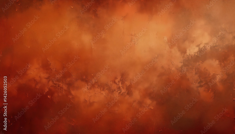 Weathered Terracotta Grunge A Distressed Textured Abstract Backdrop in Earthy Tones, Evoking Grittiness and Emotive Energy