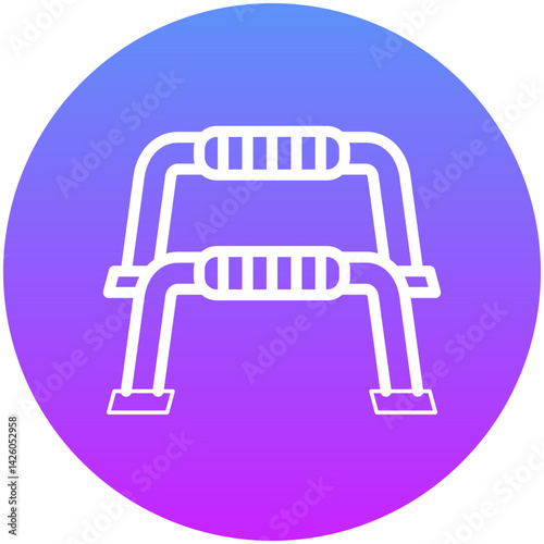 Pushup Stands Icon