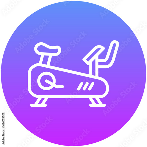 Exercise Bike Icon