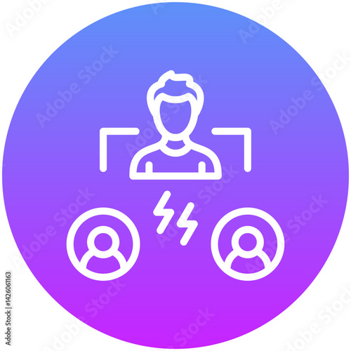 Intermediary Mediator Icon