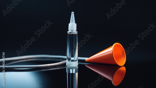 A small tube of glue used for repairing different items