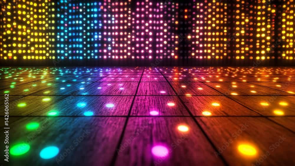 colorful room light, switching light