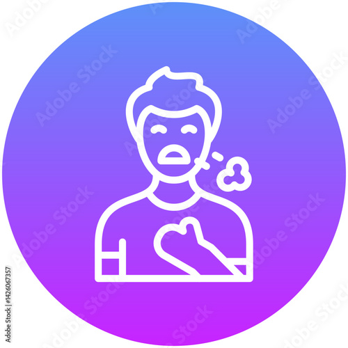 Shortness of Breath Icon