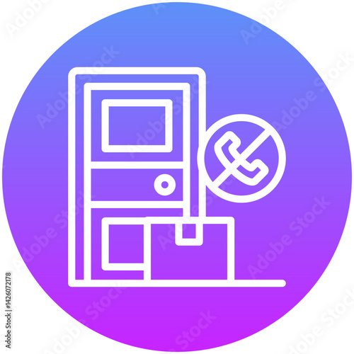 Contactless Delivery Icon