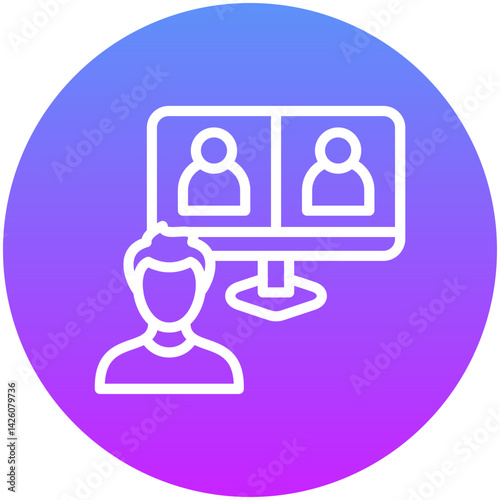 Online Meeting Icon