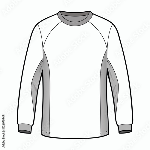 t shirt isolated on white