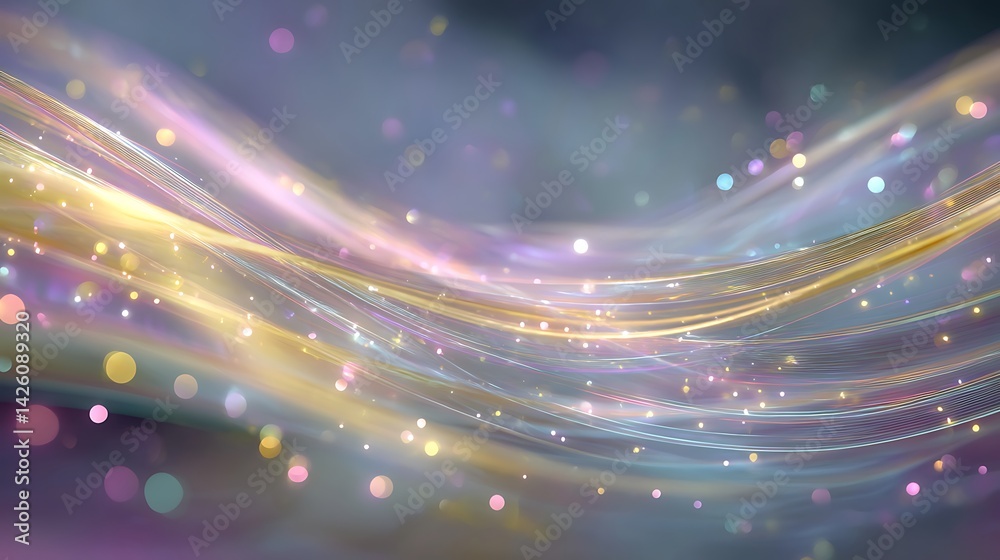 Abstract ethereal waves Abstract ethereal waves