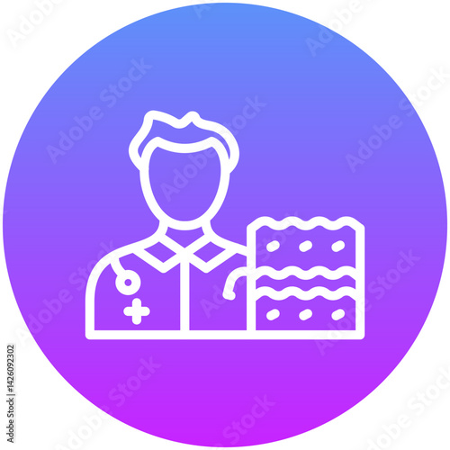Dermatologist Male Icon