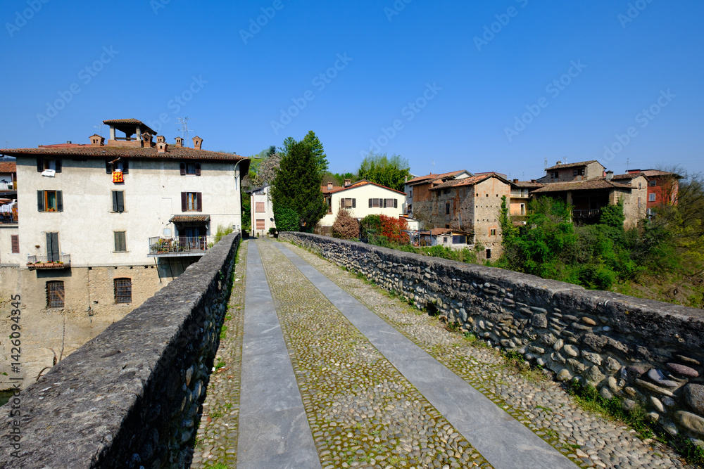 Brembate, historic town in Bergamo province, Italy