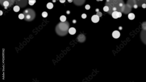 Stunning Particle Video Overlay Create Cinematic Effects with Glowing Particles