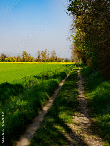 Marne, historic village near Brembate, Bergamo province, Italy