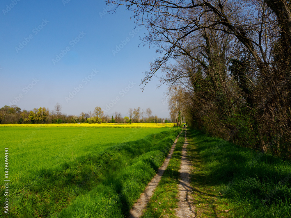 Marne, historic village near Brembate, Bergamo province, Italy