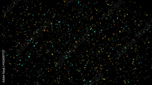 Stunning Particle Video Overlay  Colorful Glittering Effect for Dynamic Visuals