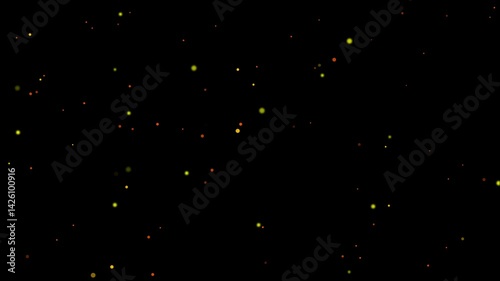 Cosmic Sparkle Particle Video Overlay for Stunning Visual Effects