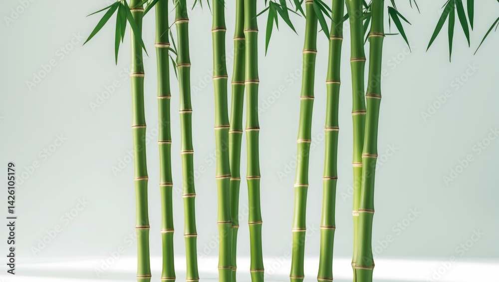 Obraz premium Bamboo: A Versatile and Sustainable Plant