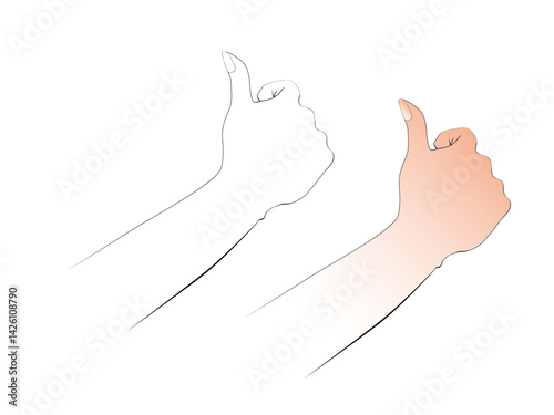 手線画goo