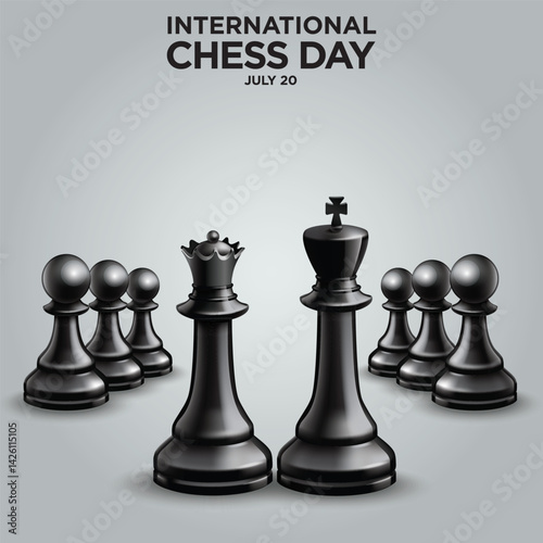 black chess pieces