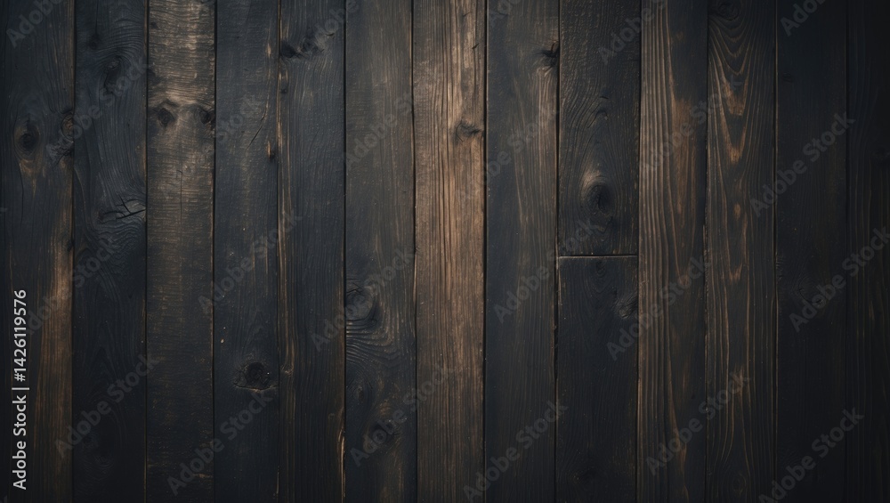 Naklejka premium Wood grain texture as background image