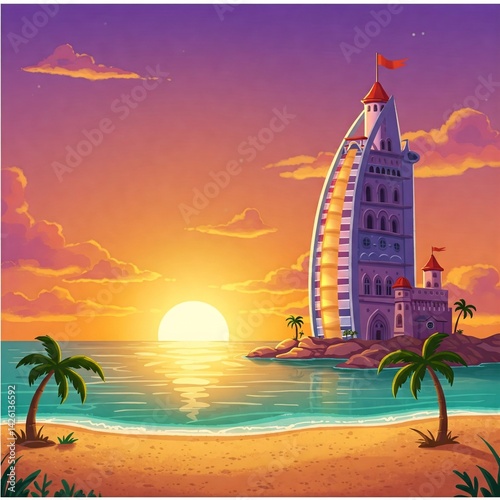 image_sunset beach