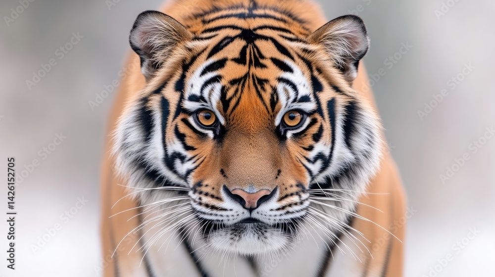 Fototapeta premium Close-up of a tiger's face