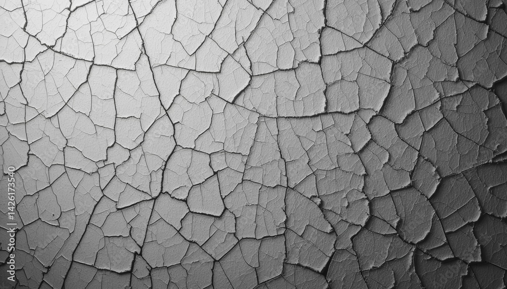 Cracked surface texture abstract art scene digital background monochrome color palette high-resolution image artistic concept Cracked surface texture abstract art scene digital background monochrome color palette high-resolution image artistic concept