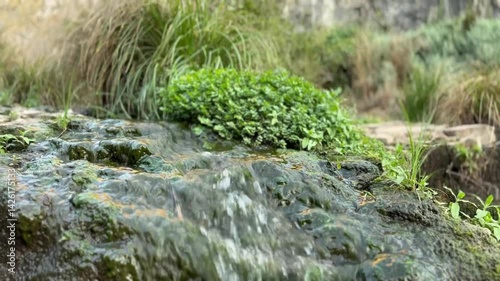 Ballikayalar Canyon, Nature Park, Turkey. Scenic natural landscape featuring rocky Cliffs and streams. Gebze Kocaeli