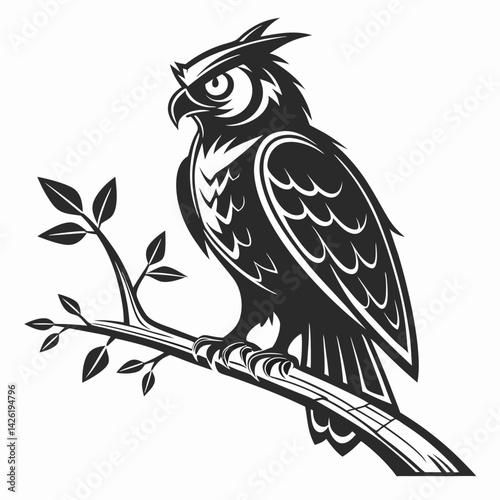 bird, eagle, vector, illustration, animal, cartoon, head, nature, wild, tattoo, hawk, wildlife, black, feather, symbol, raven, beak, drawing, art, animals, logo, design, flying, crow, falcon