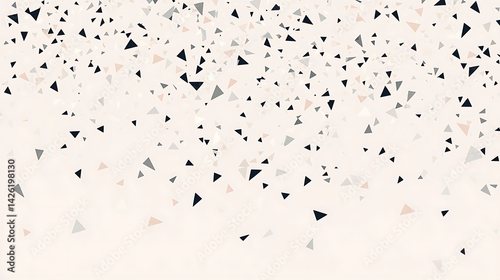 Falling Triangles Abstract Background. Falling Triangles Abstract Background.