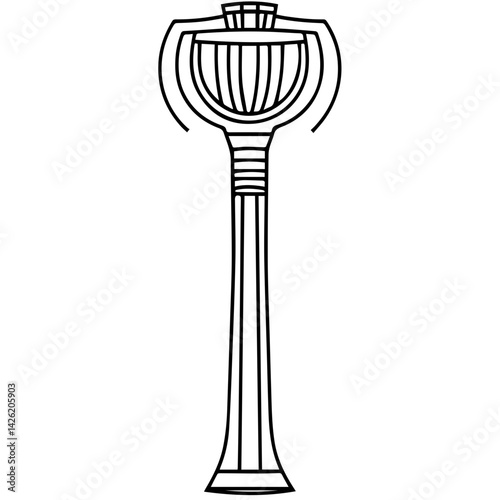 Sistrum – A musical instrument used in rituals