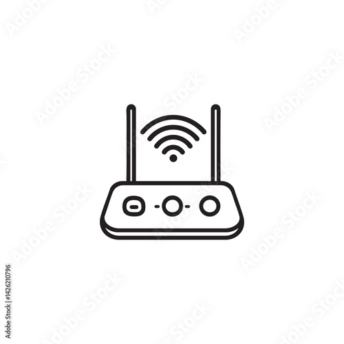 Wi-Fi vector icon 