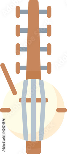kora illustration on a white background  