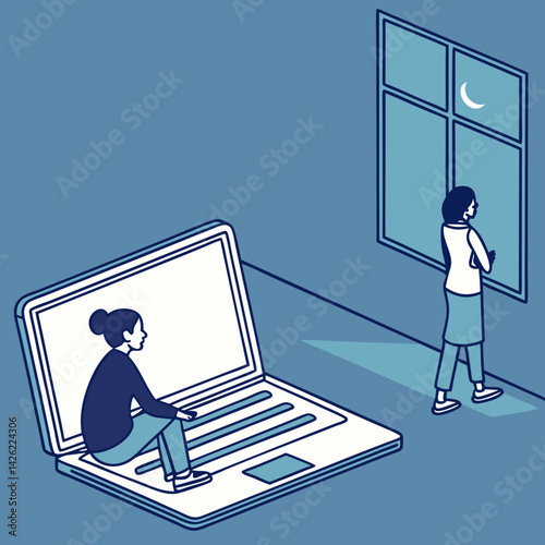 business man with laptop