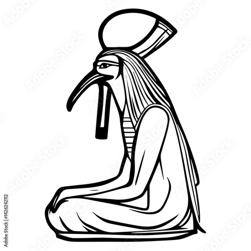 Religion of Ancient Egypt. Thoth.