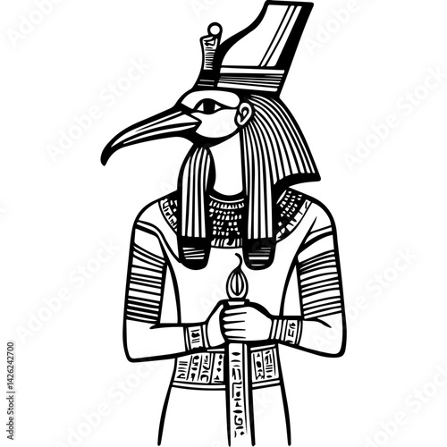 Religion of Ancient Egypt. Thoth.