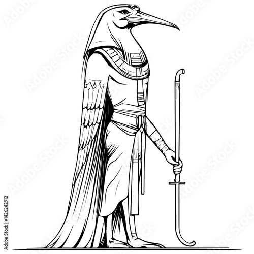 Religion of Ancient Egypt. Thoth.