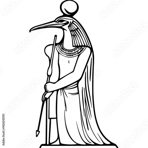 Religion of Ancient Egypt. Thoth.