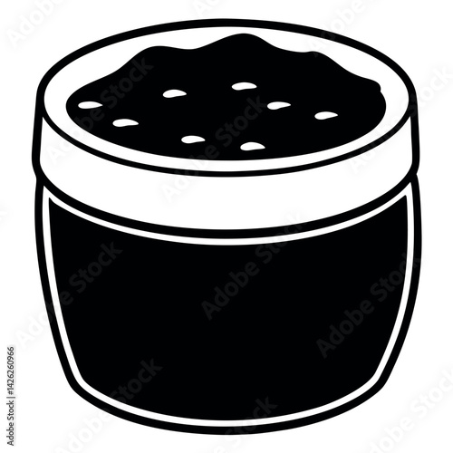 Miso Paste Vector Art for Graphic Designers