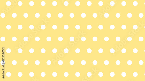 ELEGANT POLKA VECTOR DESIGN PATTERN YELLOW