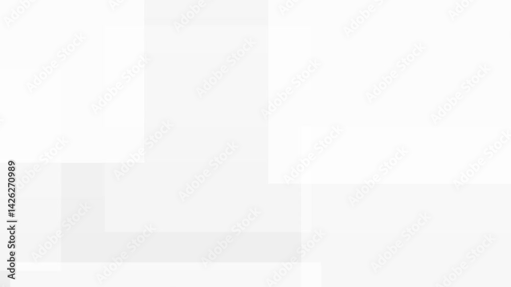 4k white shape background corporate motion looping
