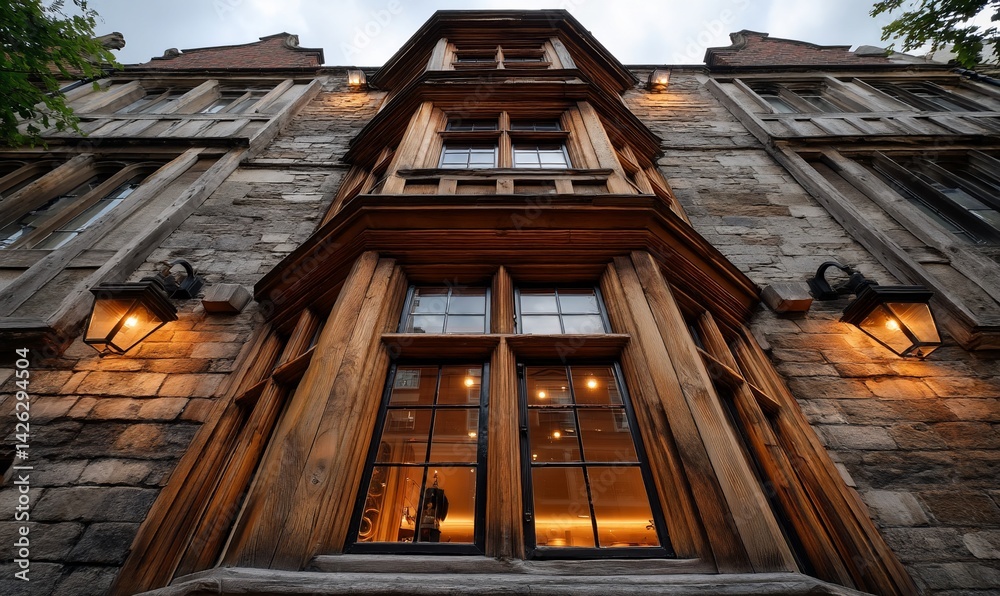 Obraz premium Ornate historical building facade