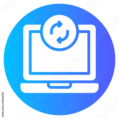 backup gradient icon