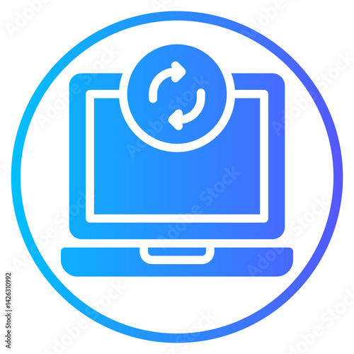 backup gradient icon