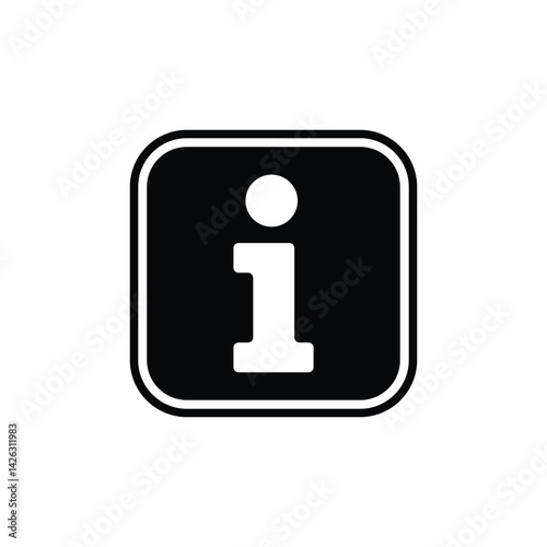 information icon , template, flat, design, vector, illustrations, education, style, trendy, collections