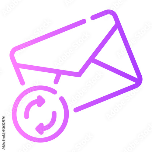 email gradient icon