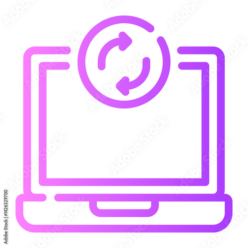 backup gradient icon