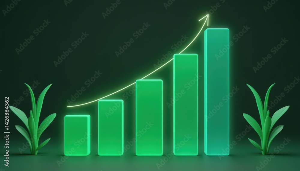 Green Growth: Sustainable Progress Visualized Green Growth: Sustainable Progress Visualized