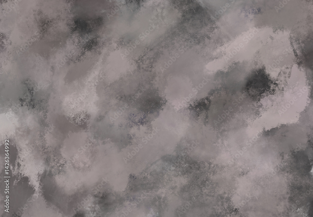 Grunge Abstract Background Painted With Brush. Rough, Scratched, Distressed, Dirty, Smudged, and Textured Background for Banners, Graphic Design, and Digital Projects