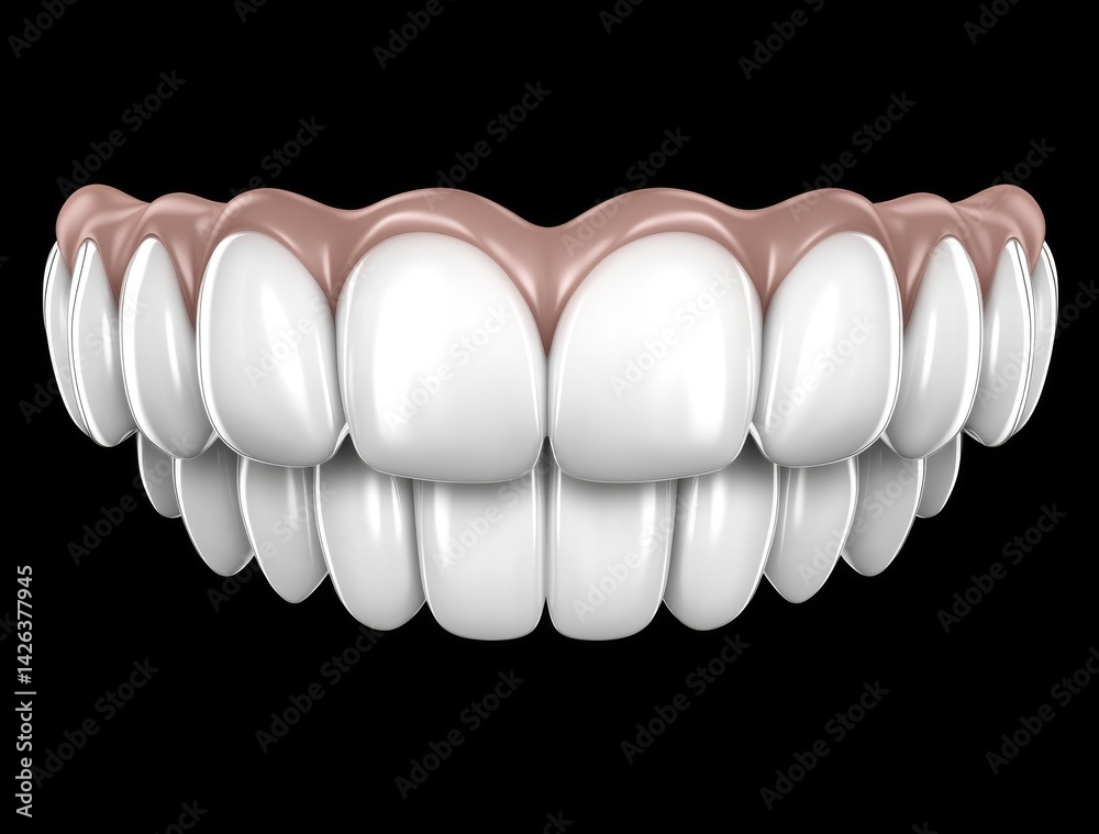 Abnormal teeth alignment is represented in this orthodontic concept, featuring a medically accurate 3D illustration of a tooth Abnormal teeth alignment is represented in this orthodontic concept, featuring a medically accurate 3D illustration of a tooth