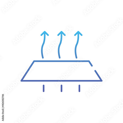 Breathable  Vector icon