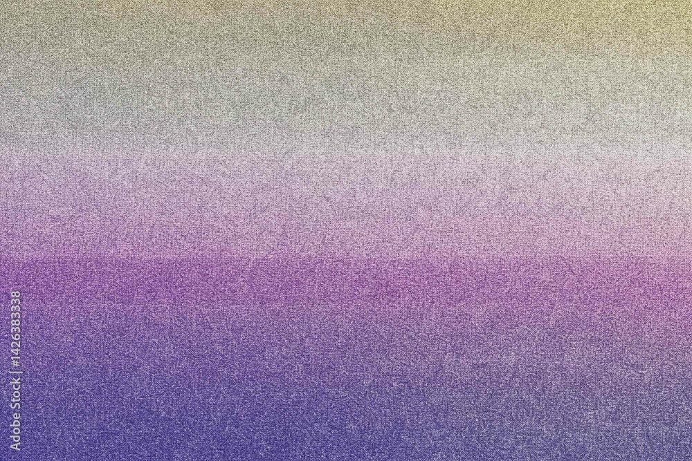 Gradient Texture in Soft Purple and Yellow, noise texture effect, large banner copy space ,abstract noise texture banner